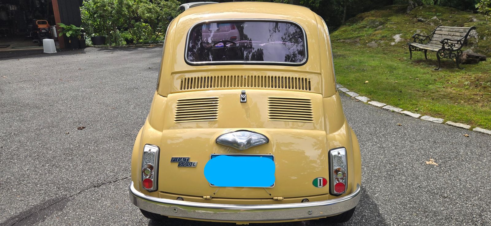 Luigi, 1972 Fiat 500 L — plate 04