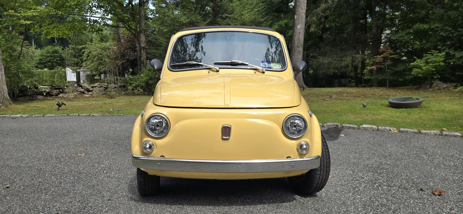 Luigi, 1972 Fiat 500 L — plate 07
