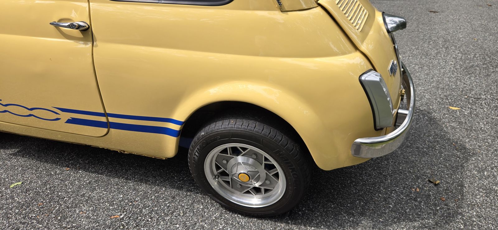 Luigi, 1972 Fiat 500 L — plate 11