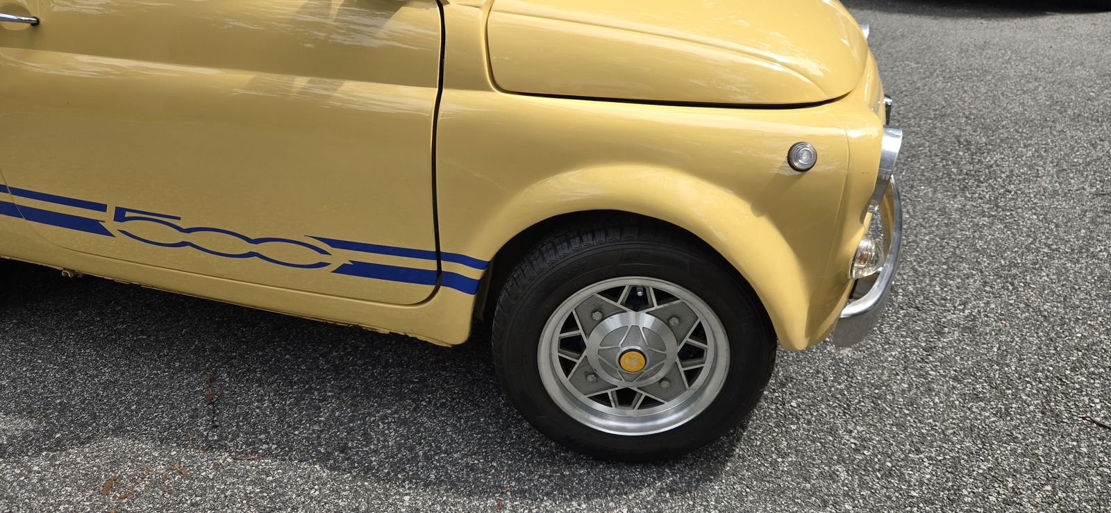 Luigi, 1972 Fiat 500 L — plate 14