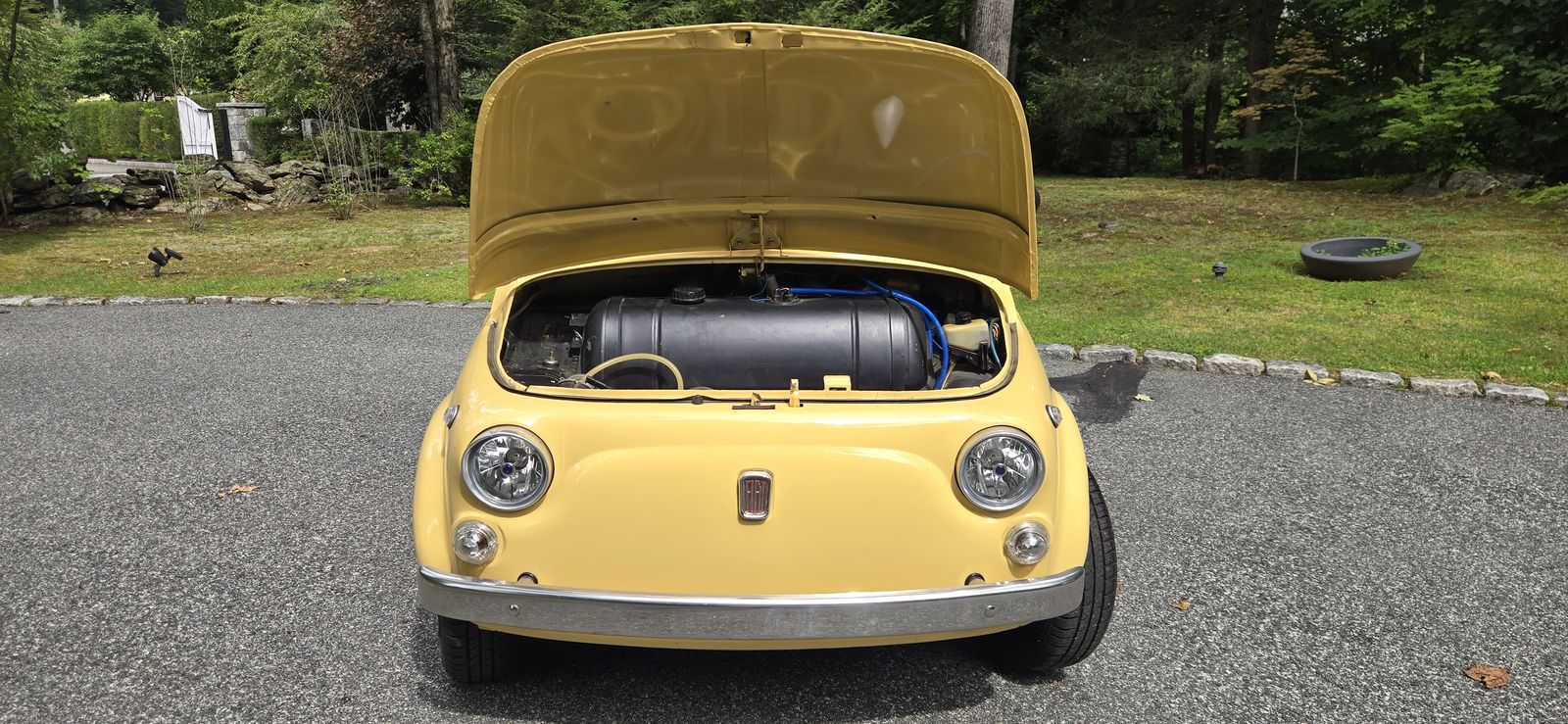 Luigi, 1972 Fiat 500 L — plate 19