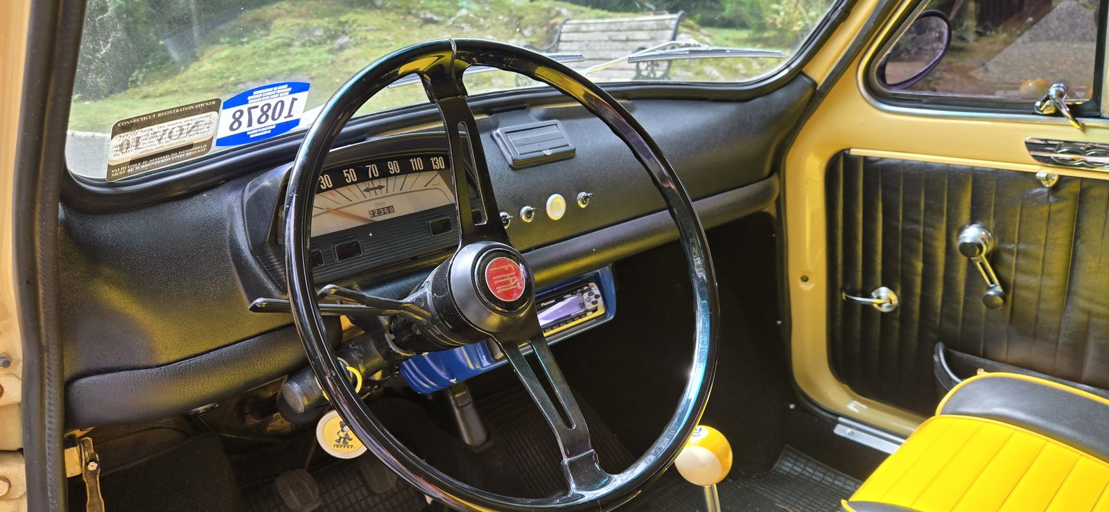 Luigi, 1972 Fiat 500 L — plate 21