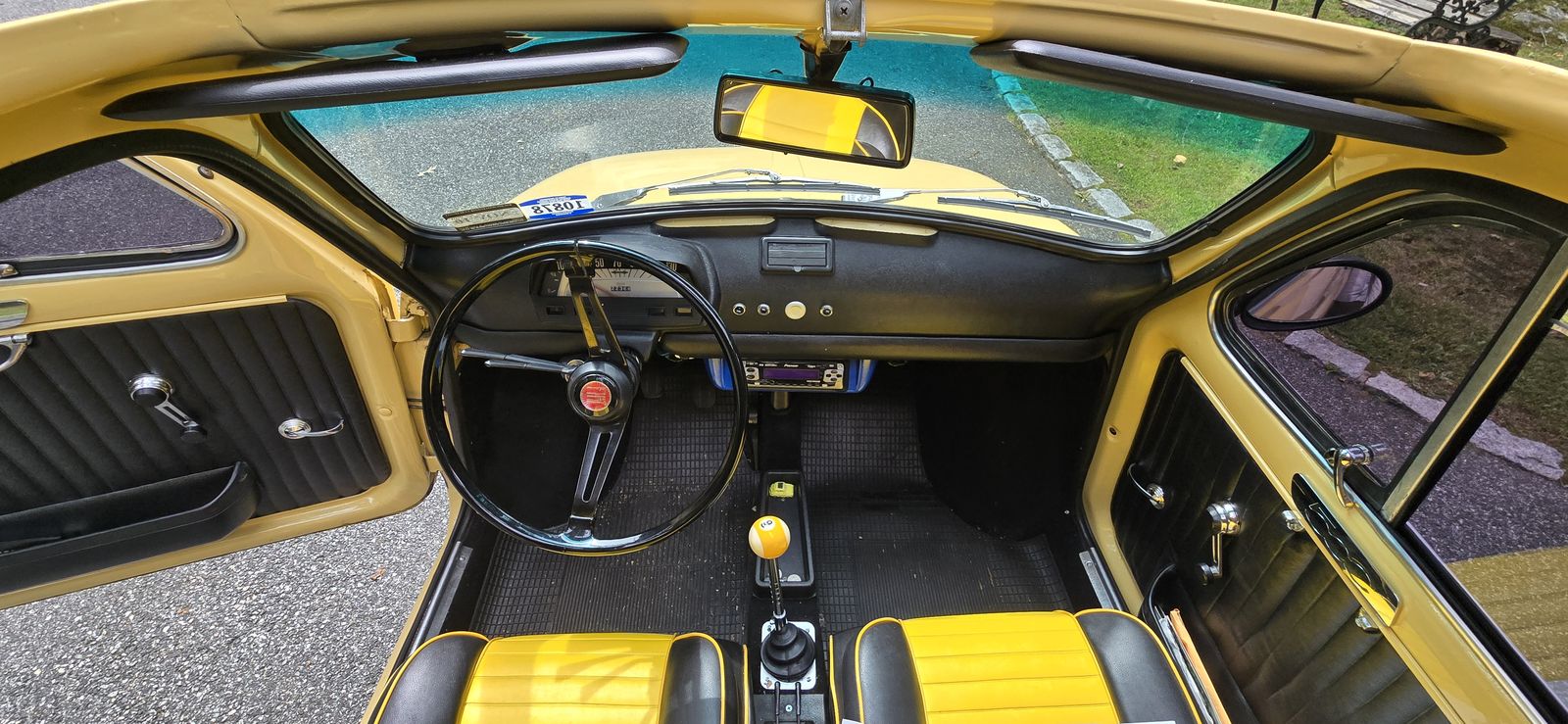 Luigi, 1972 Fiat 500 L — plate 27