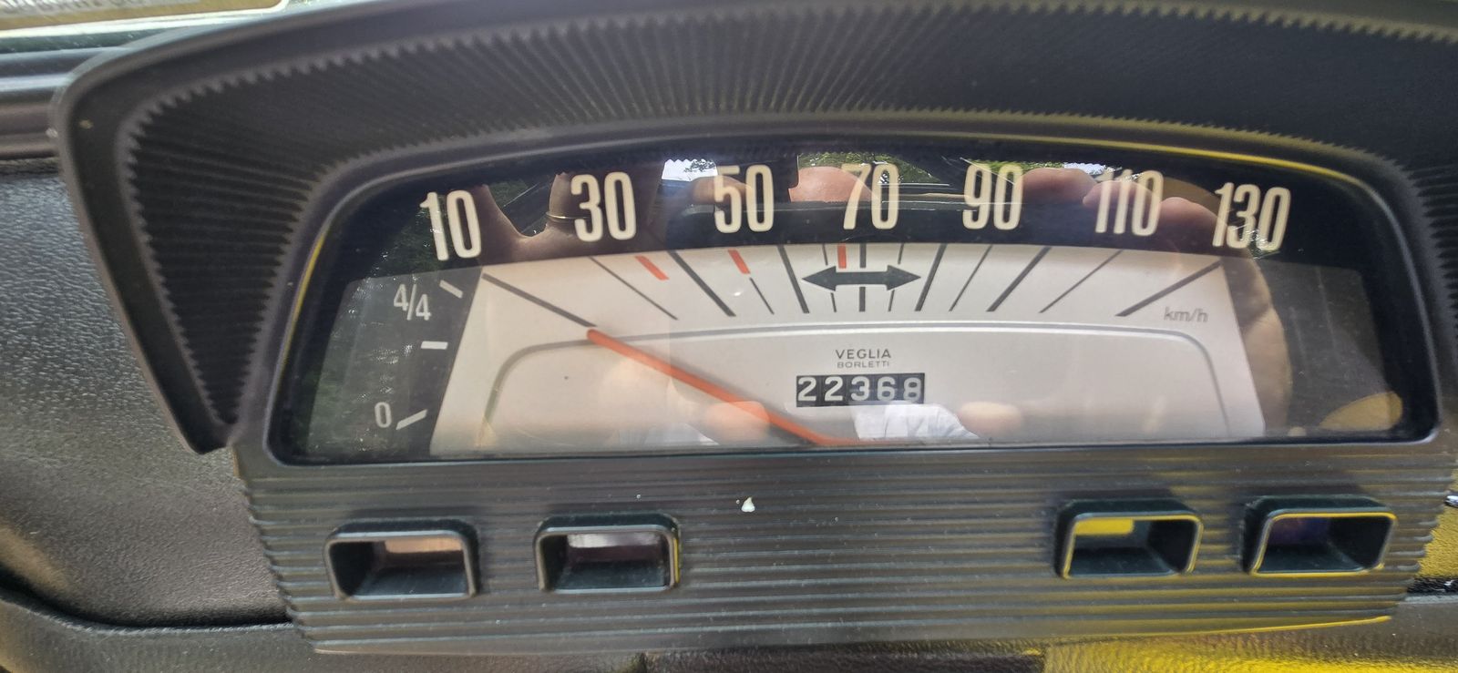 Luigi, 1972 Fiat 500 L — plate 42